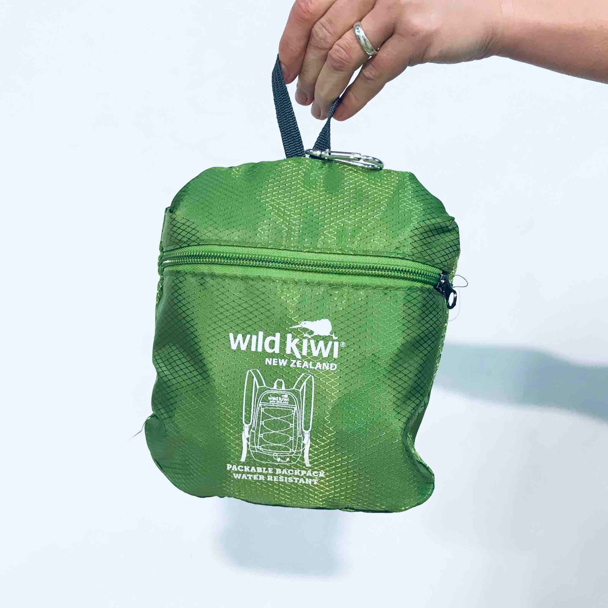 Packable Backpack-Wild Kiwi-Water Resistant 