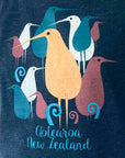 Childrens New Zealand T Shirt-Kiwi-100% Cotton