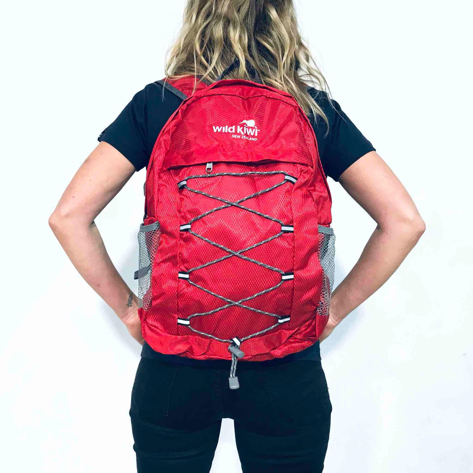 Packable Backpack-Wild Kiwi-Water Resistant 