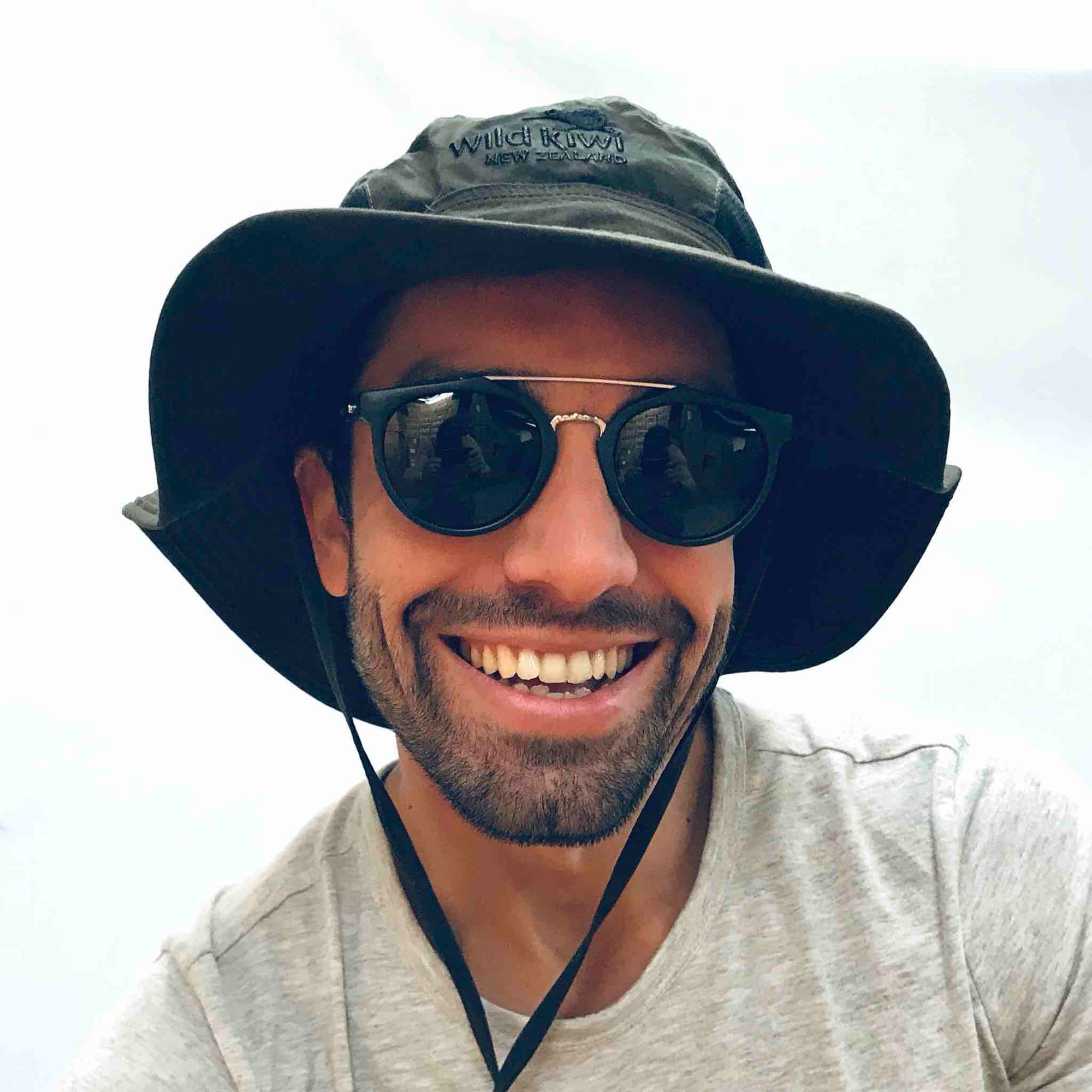 Sun Hat-Wild Kiwi-Great for travel and sun protection