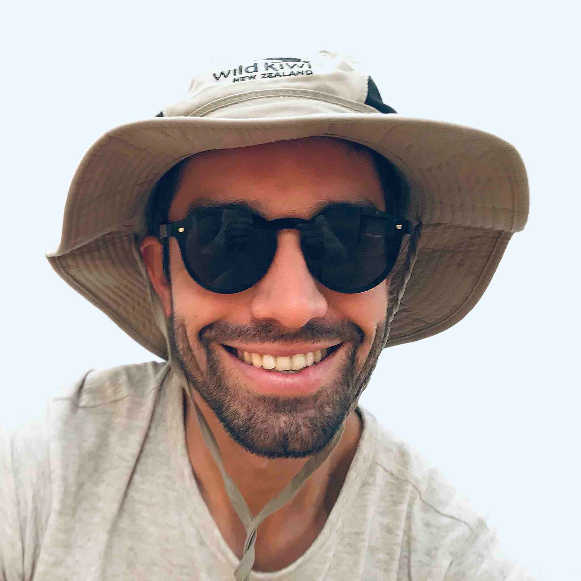 Sun Hat-Wild Kiwi-Great for travel and sun protection